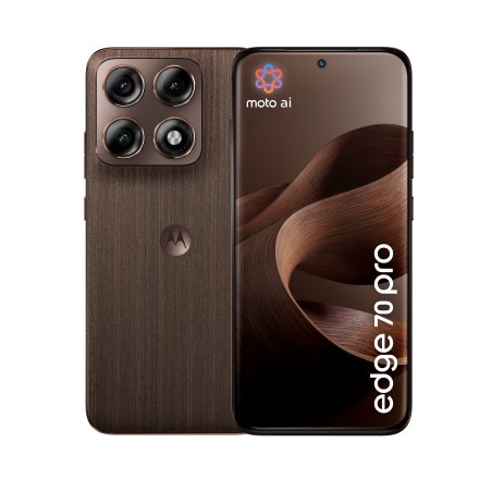 Motorola edge 70 pro 17,2 cm (6.78") Double SIM Android 16.0 5G USB Type-C 8 Go 256 Go 6500 mAh Bois