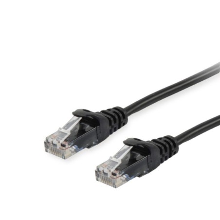 Equip Cat.6 U UTP Patchkabel, 1.0m, Schwarz