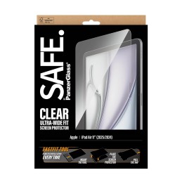 PanzerGlass SAFE. by ® Screen Protector iPad Air 11" (2024-2026) | Ultra-Wide Fit w. FASTFIT TOOL Clear screen protector Apple