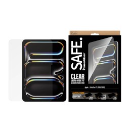 PanzerGlass SAFE. by ® Screen Protector iPad Pro 11" (2024-2025) | Ultra-Wide Fit w. FASTFIT TOOL Clear screen protector Apple