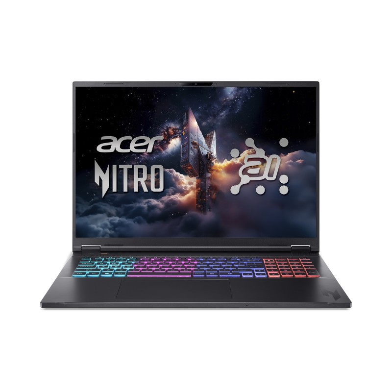 Acer Nitro 18 AI AMD AN18-61-R31H AMD Ryzen AI 7 PRO 350 Laptop 45,7 cm (18") WUXGA 16 GB DDR5-SDRAM 1 TB SSD NVIDIA GeForce