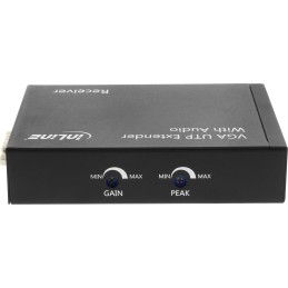 InLine VGA Extender via Lan RJ45, Audio, 300m Max.