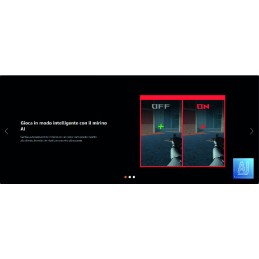 ASUS ROG Swift OLED PG34WCDN Monitor PC 86,4 cm (34") 3440 x 1440 Pixel Wide Quad HD QD-OLED Nero