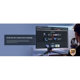 ASUS ROG Swift OLED PG34WCDN Monitor PC 86,4 cm (34") 3440 x 1440 Pixel Wide Quad HD QD-OLED Nero