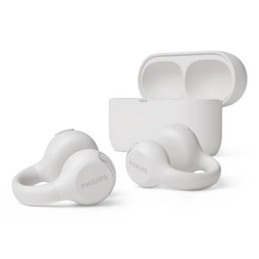 Philips Serie 2000 TAQ2000WT Auricolare True Wireless Stereo (TWS) clip auricolare, A orecchio aperto Musica e Chiamate