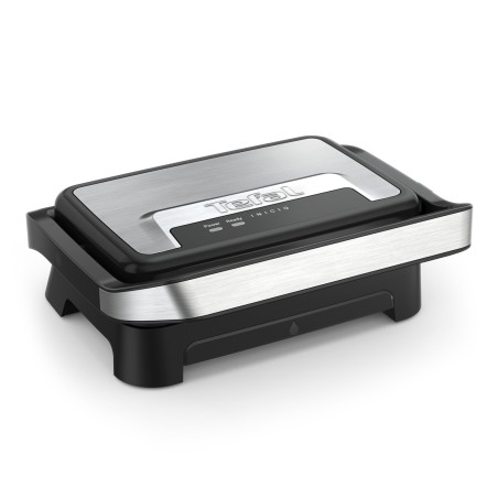Tefal Inicio Compact , Paninitoaster & Grill, Antihaftbeschichtete Grillplatten, GC270D