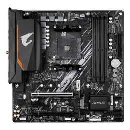 GIGABYTE B550M AORUS ELITE AX Mainboard – AMD Ryzen 5000 CPUs, 5+3 Phasen VRM, bis zu 4733 MHz DDR4, 1xPCIe 4.0 + 1xPCIe 3.0