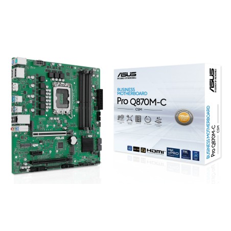 ASUS PRO Q870M-C-CSM Intel® Q870 LGA 1851 (Socket V1) micro ATX