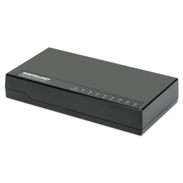 Intellinet Commutateur réseau (switch) Gigabit Ethernet 8 ports, format bureau, boîtier plastique, IEEE 802.3az (Ethernet