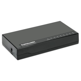 Intellinet 561754 network switch Gigabit Ethernet (10 100 1000) Black