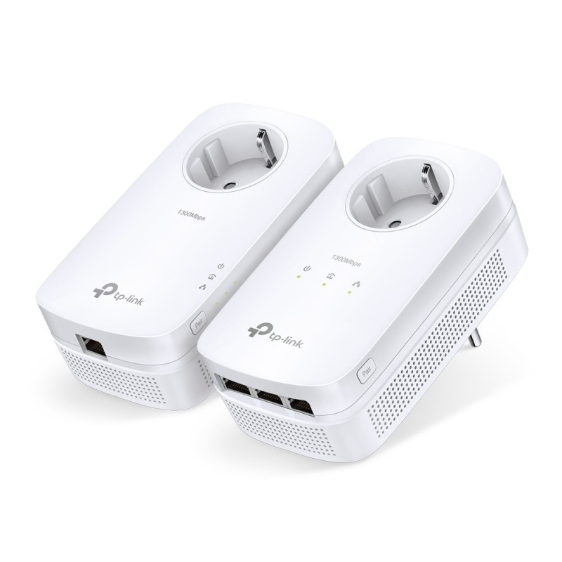 TP-Link TL-PA8033P KIT adaptador de red PowerLine 1300 Mbit s Ethernet Blanco 2 pieza(s)