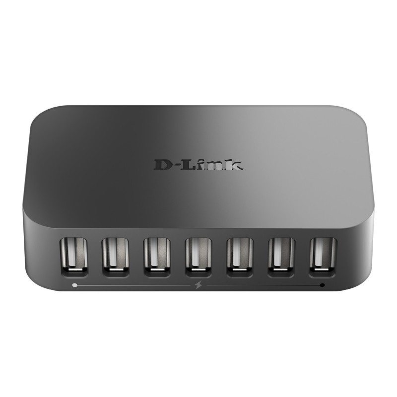 D-Link DUB-H7 USB 2.0 Type-B 480 Mbit s Negro