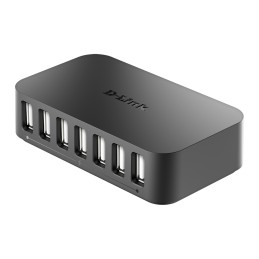 D-Link DUB-H7 USB 2.0 Type-B 480 Mbit s Negro