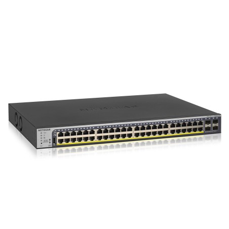 NETGEAR GS752TP Managed L2 L3 L4 Gigabit Ethernet (10 100 1000) Power over Ethernet (PoE) 1U Schwarz