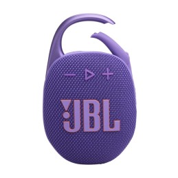 JBL Clip 5 Sistema audio portatile Waterproof e Dustproof con moschettone integrato, Viola