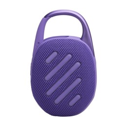 JBL Clip 5 Sistema audio portatile Waterproof e Dustproof con moschettone integrato, Viola
