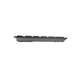 CHERRY KW 9200 MINI Tastatur Universal USB + RF Wireless + Bluetooth AZERTY Belgisch Schwarz