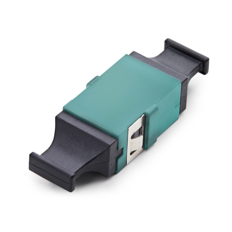 StarTech.com MPOSMAPCAQCOUPLER fiber optic adapter MPO MTP 1 pc(s) Aqua color, Black