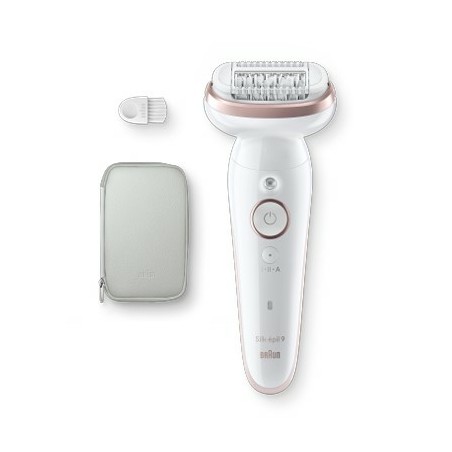 Braun Silk-épil 9 Silk·épil 9 40 pince(s) Or, Blanc