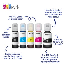 Epson 106 EcoTank Yellow ink bottle