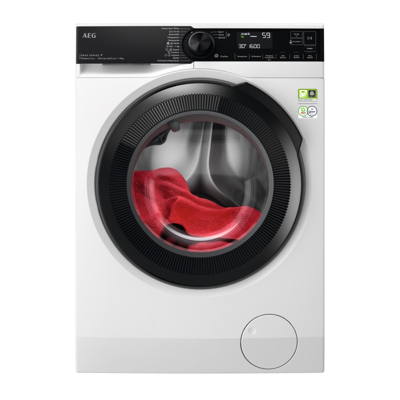 AEG Serie 9000 LR9W80600 Waschmaschine Frontlader 10 kg 1600 RPM Weiß