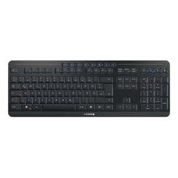 CHERRY Stream desktop ultimate tastiera Mouse incluso Casa ufficio USB + RF Wireless + Bluetooth QWERTZ Tedesco Nero