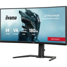 iiyama G-MASTER GCB3484WQSU-B1 pantalla para PC 86,4 cm (34") 3440 x 1440 Pixeles UltraWide Quad HD LED Negro