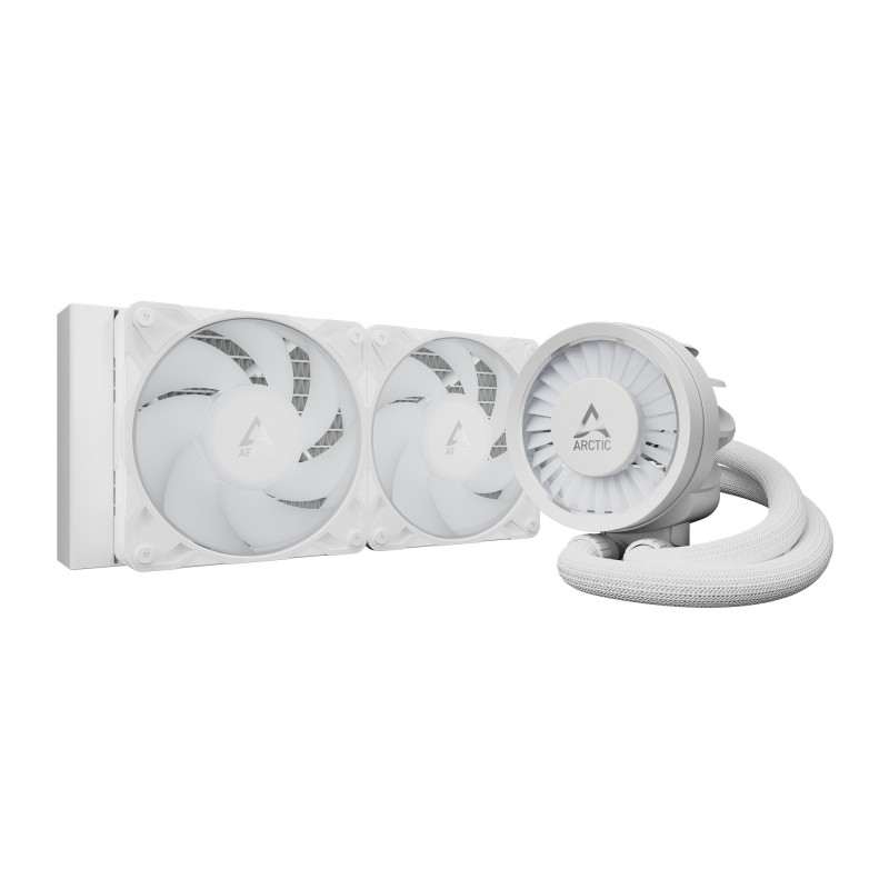 ARCTIC Liquid Freezer III Pro 240 A-RGB Processore Raffreddatore di liquidi tutto in uno 12 cm Bianco 1 pz