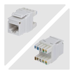 StarTech.com C6KEY110180WH24PK keystone module
