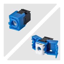 StarTech.com Paquete de 24 Conectores Keystone Cat6 RJ45 UTP Ethernet - Jacks Keystone de Pared - 180 Grados - sin Herramientas