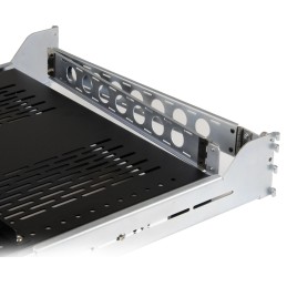 StarTech.com Étagère Coulissante 2U pour Serveur avec Bras de Gestion des Câbles - Profondeur de Montage Réglable de 27,6 à