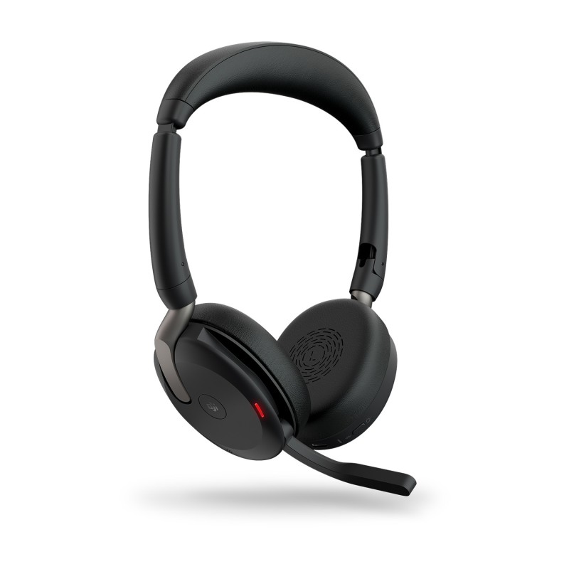 Jabra Evolve2 65 Flex Casque Sans fil Arceau Bureau Centre d'appels USB Type-C Bluetooth