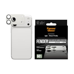 PanzerGlass ® Fender Camera Protector Silver iPhone 17 Pro Max Clear screen protector Apple 1 pc(s)