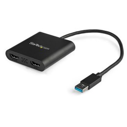 StarTech.com USB 3.0 auf Dual HDMI Adapter, USB auf 2x HDMI Monitor Konverter für Windows (keine Unterstützung für