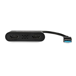 StarTech.com USB 3.0 auf Dual HDMI Adapter, USB auf 2x HDMI Monitor Konverter für Windows (keine Unterstützung für