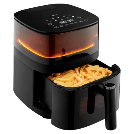 MEDION LIFE X10 XL Sencillo 5 L 1500 W Freidora de aire caliente Negro