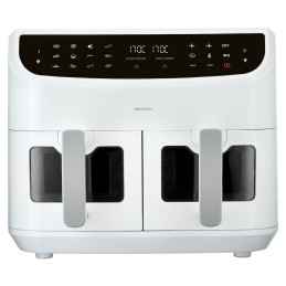 MEDION LIFE P20 Double 8,7 L 2600 W Friteuse d’air chaud Blanc
