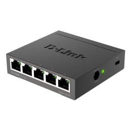 D-Link DGS-105 Non gestito L2 Gigabit Ethernet (10 100 1000) Nero