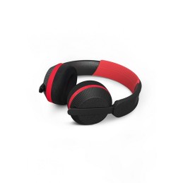 Philips Serie 6000 TAA6219BK 00 cuffia e auricolare Cuffie Wireless A Padiglione MUSICA Bluetooth Nero, Rosso