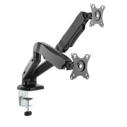 ICY BOX IB-MS304-T, Monitorständer mit Tischhalterung für zwei Monitore bis zu 32’’ (81 cm)