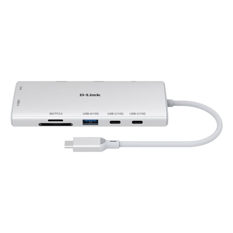 D-Link DUP-A01 hub di interfaccia USB 3.2 Gen 1 (3.1 Gen 1) Type-C 10000 Mbit s Bianco