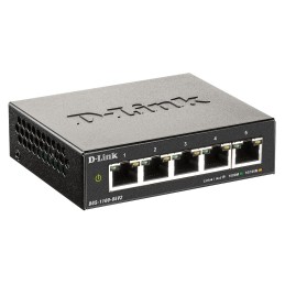 D-Link DGS-1100-05V2 E network switch Managed L2 Gigabit Ethernet (10 100 1000) Black