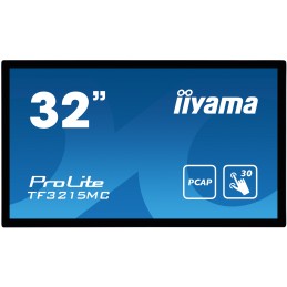 iiyama ProLite TF3215MC-B2 Computerbildschirm 80 cm (31.5") 1920 x 1080 Pixel Full HD LED Touchscreen Kiosk Schwarz