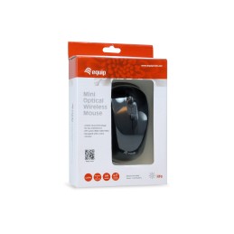 Equip 245108 ratón Viajes Ambidextro RF inalámbrico Óptico 1600 DPI