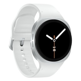 Samsung Galaxy Watch 8 1.3" AMOLED 40 mm Digital 438 x 438 pixels Touchscreen 4G Silver Wi-Fi GPS (satellite)