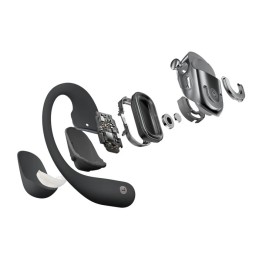 SHOKZ OpenFit 2+ Headphones Wireless Ear-hook, In-ear Calls Music Bluetooth Black
