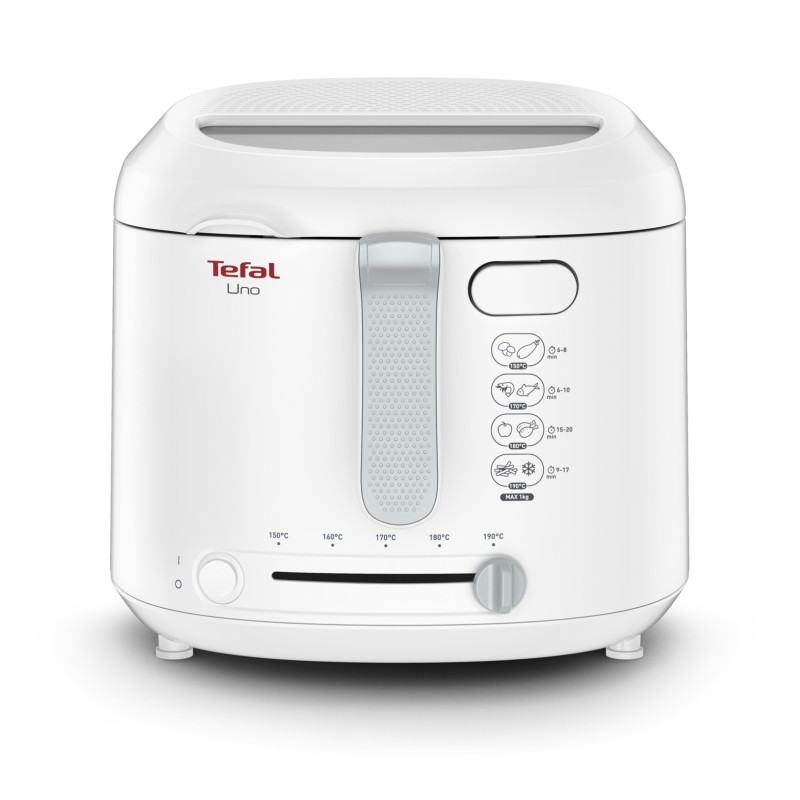 Tefal Uno FF203130 freidora Sencillo 1,8 L Independiente 1600 W Blanco