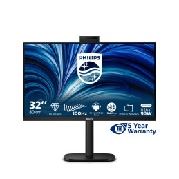 Philips 3000 series 32B2U3601H 00 écran plat de PC 80 cm (31.5") 2560 x 1440 pixels Quad HD LCD Noir