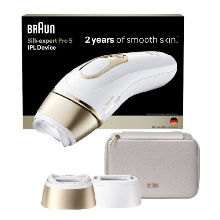 Braun Silk-expert Pro PL5210 IPL Lichtimpulstechnologie (IPL) Gold, Weiß