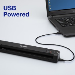 Epson WorkForce ES-50 Handheld scanner 600 x 600 DPI A4 Black